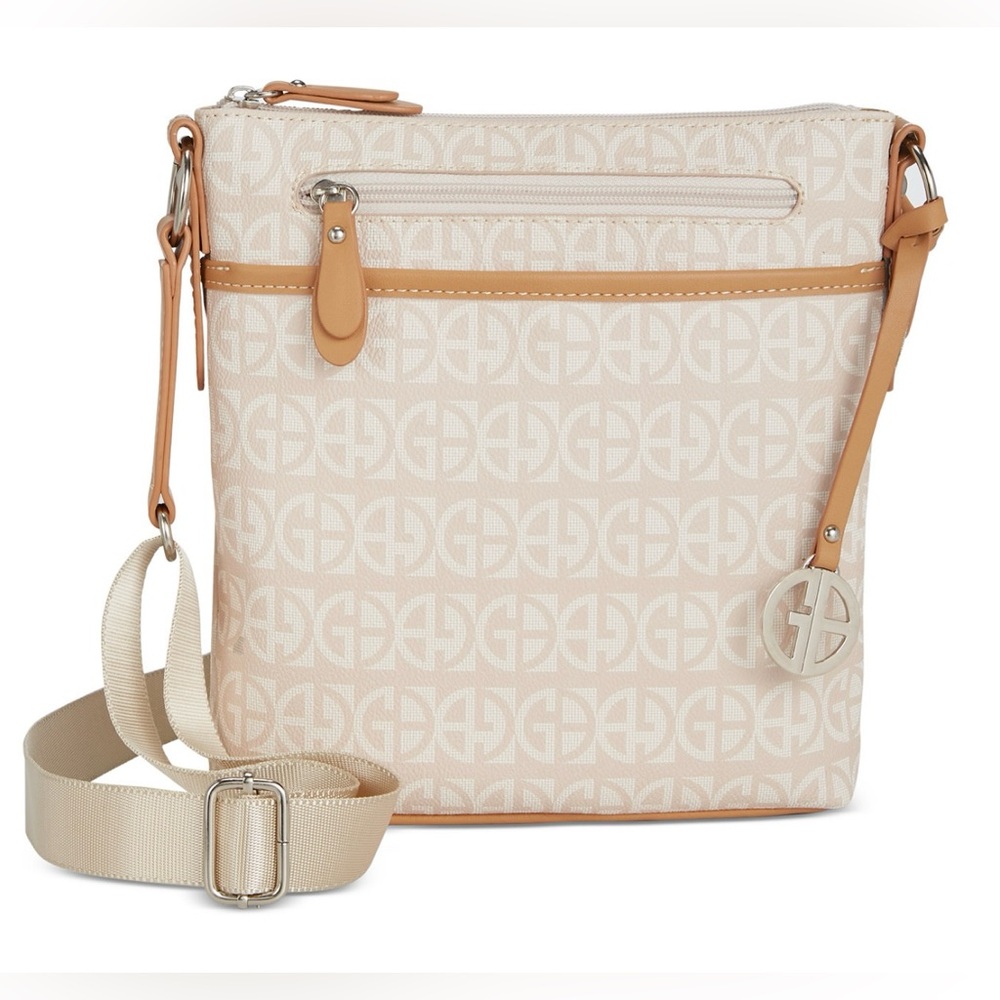 NWT Giani Bernini Block Signature North South Crossbody,